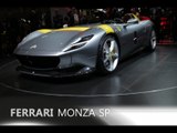 Ferrari Monza SP1 et SP2 en direct du Mondial Auto 2018