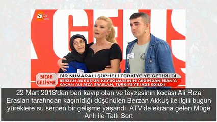 Müge Anlı canlı yayında duyurdu! Ali Rıza Eraslan'ı INTERPOL yakaladı