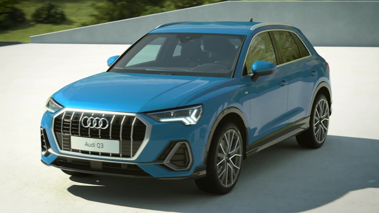 Infotainment und 3D Sound im Audi Q3 Animation
