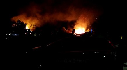 Puglia: vasto incendio a Le Cesine