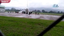 Zonguldak'ta uçak pistten çıktı