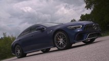Mercedes-AMG GT 63 S 4MATIC  Driving Video in Brilliant blue