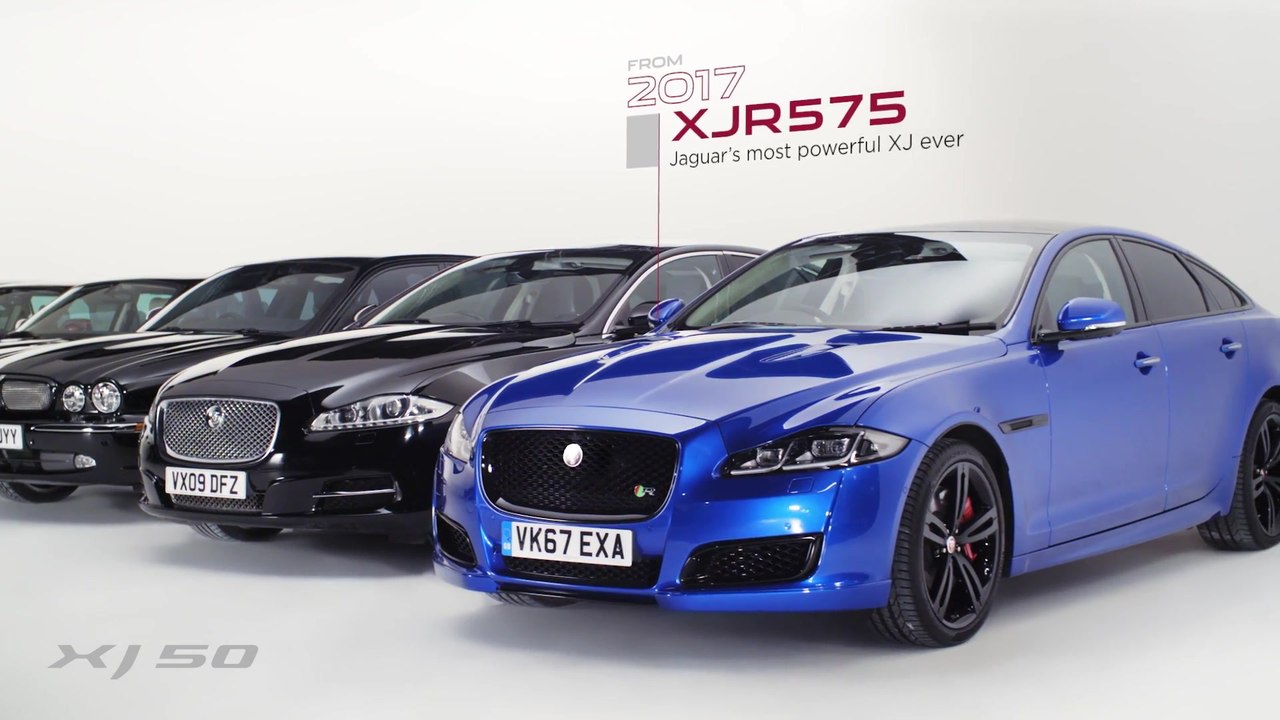 Jaguar XJ 50 Years Timeline Film