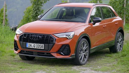 2018 Audi Q3 Exterior Design in Pulse orange