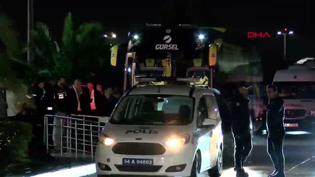 Spor Fenerbahçe Kafilesi İstanbul'a Döndü