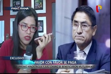 Favor con favor se paga supremo del Peru  Hinostroza y juez Chang se beneficiaron mutuamente
