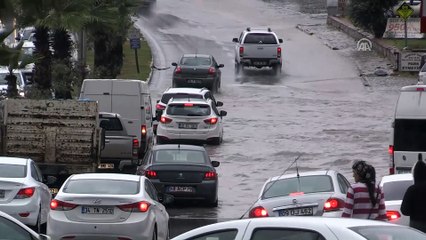 Bodrum'da sağanak etkili oluyor  - MUĞLA
