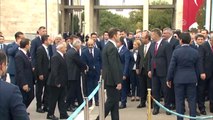 Yasama Yılının Açılışı Dolayısıyla Meclis Atatürk Anıtı Önünde Tören Düzenlendi