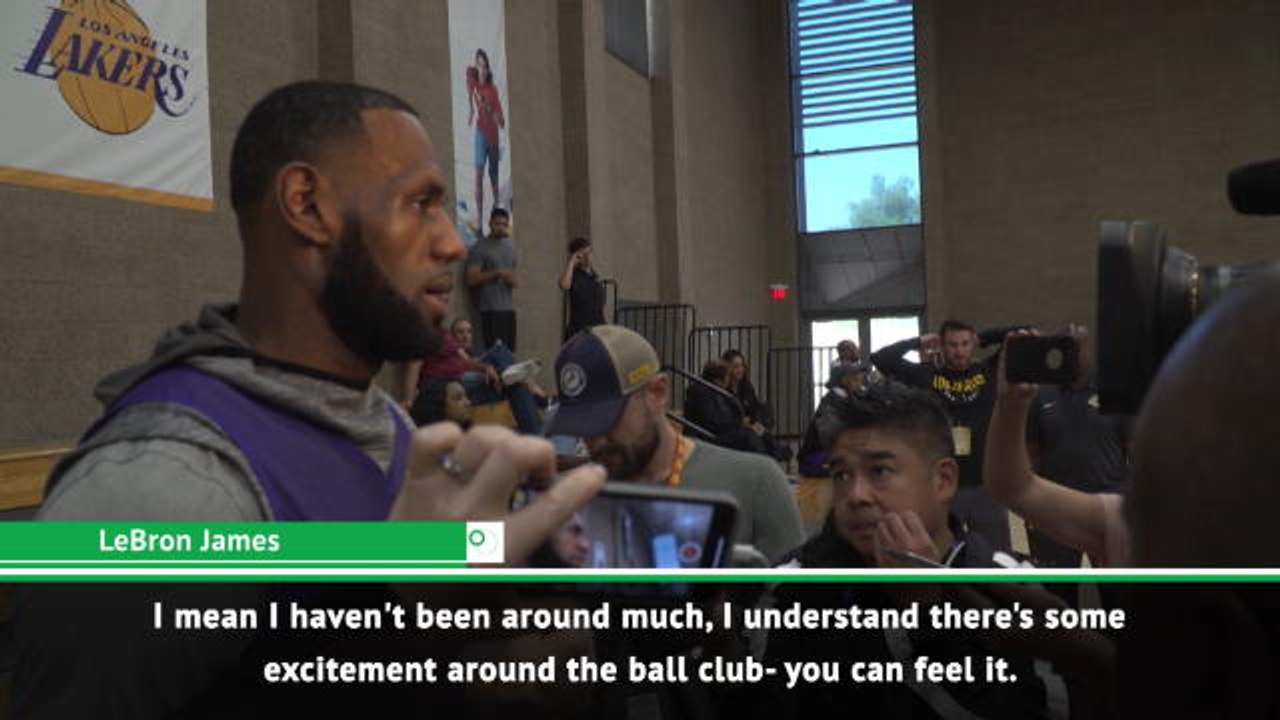 SOCIAL: Basketball: LeBron hoping Lakers can add to LA sporting success