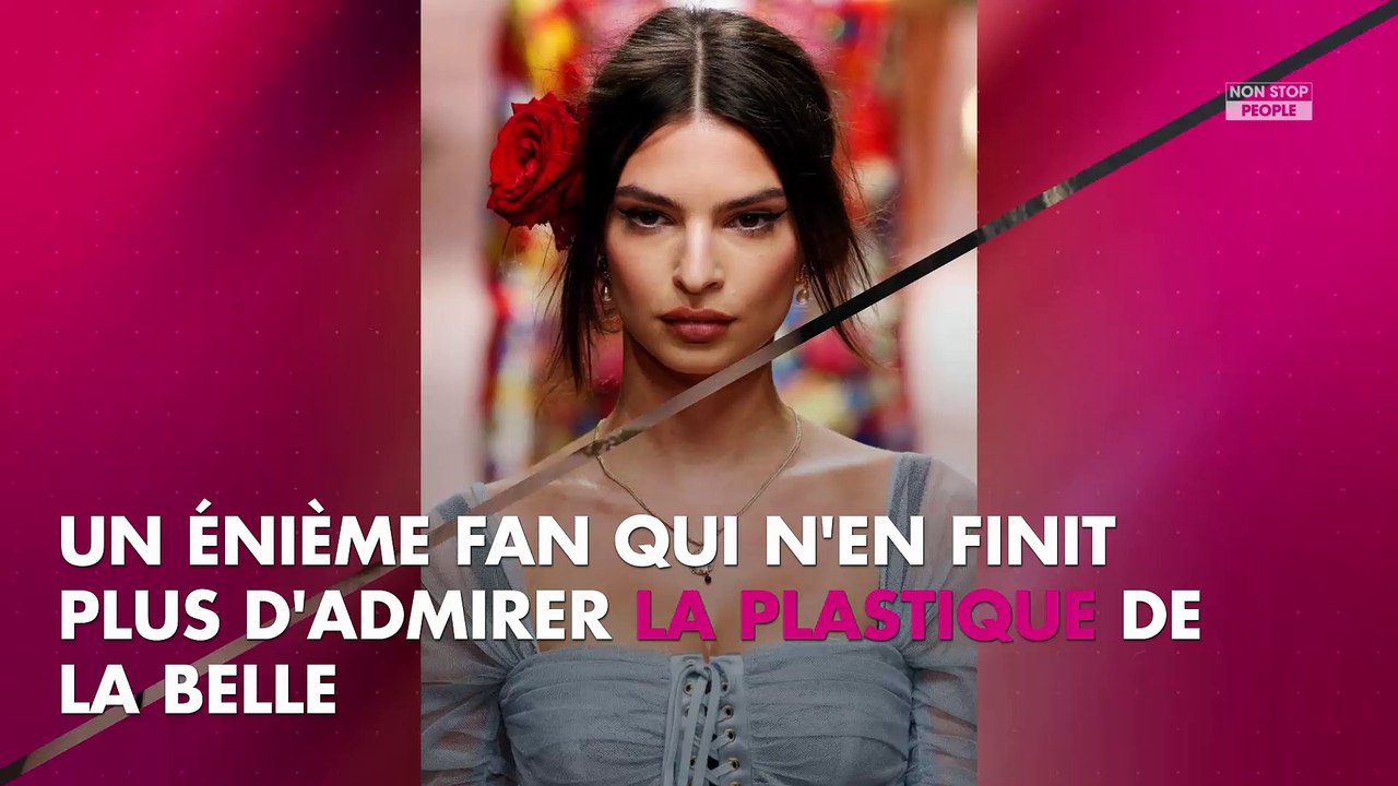 Emily Ratajkowski s’éclate à Paris et prend la pose en petite tenue