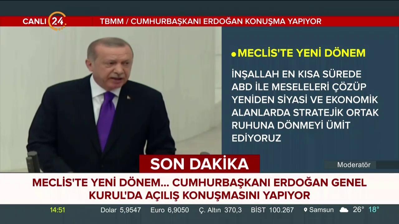 Meclis'te yeni dönem