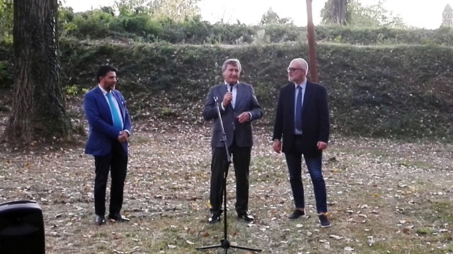 Il discorso del sindaco di Venezia Brugnaro all'inaugurazione della mostra fotografica Attori in mostra