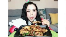 EATING SHOW COMPILATION-CHINESE FOOD-MUKBANG-challenge-Beauty eat strange food-asian food-NO.234