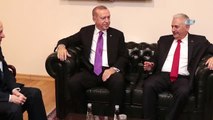 Cumhurbaşkanı Erdoğan, Meclis Başkanı Yıldırım ve MHP Genel Başkanı Bahçeli ile Görüştü