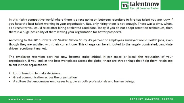 Employee Retention: How to Prevent Your Best Employees from Leaving