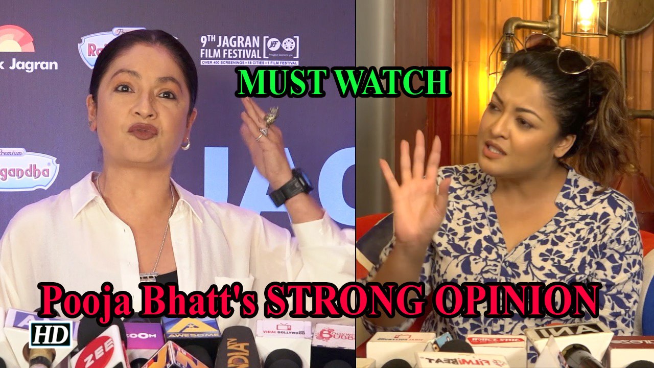 Must Watch: Pooja Bhatt's STRONG OPINION on Tanushree Row