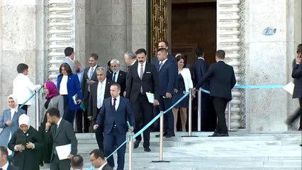 Cumhurbaşkanı Erdoğan, TBMM'den Ayrıldı