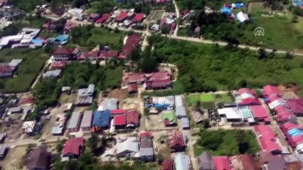 Endonezya'daki deprem - Havadan görüntüler -  SULAWESİ