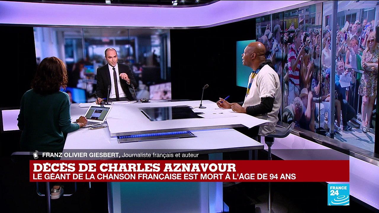 Franz-Olivier Giesbert : Charles Aznavour est devenu "quelqu''un d''immortel"