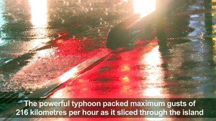 Two dead and two missing as typhoon Trami hits Japan