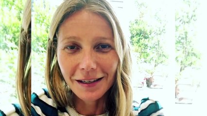 Gwyneth Paltrow comparte su primera foto como recién casada