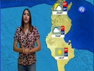 النشرة الجوية ليوم الإثنين 01 أكتوبر 2018 - قناة نسمة