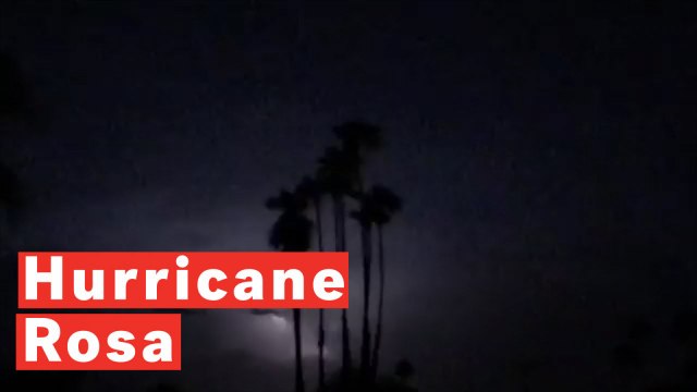 Hurricane Rosa Brings Thunderstorms To Palm Springs