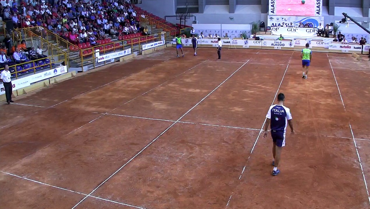 Pure live : boule de médaille d'or pour Emmanuele Bruzzone en combiné à l'Euro Alassio 2018 de Sport Boules