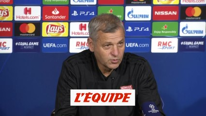 Genesio «On doit être plutôt confiants» - Foot - C1 - OL