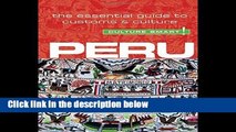 D.O.W.N.L.O.A.D [P.D.F] Peru - Culture Smart!: The Essential Guide to Customs and Culture (Culture