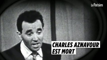 Descargar video: Charles Aznavour est mort