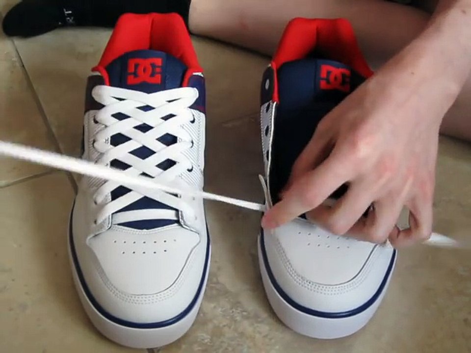How To DIAMOND Lace Shoes and with No Bow