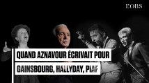 Ces chansons célèbres sont signées Aznavour et vous ne le saviez peut-être pas