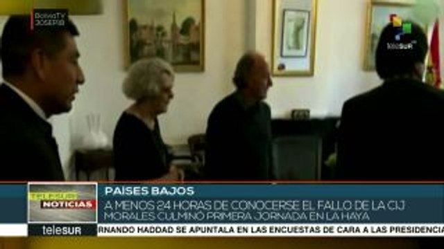 Presidente boliviano en espera del fallo de la CIJ