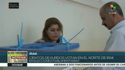 Participan kurdos en elección parlamentaria