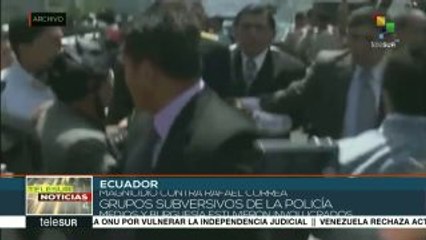 Hace ocho años intentaron dar Golpe de Estado contra pdte ecuatoriano