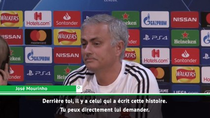 La pirouette de José Mourinho sur Zinédine Zidane