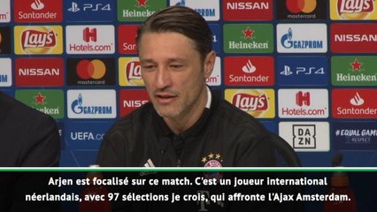 Groupe E - Kovac : "Robben motive le reste de l'équipe"