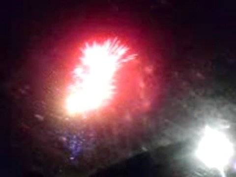 feu dartifice carcassonne noel 2007