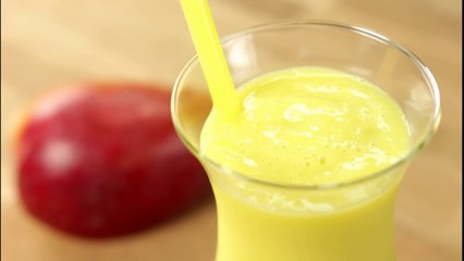Cómo hacer batido helado de mango