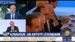 "Il était toujours comme un jeune premier", décrit François Hollande après la mort de Charles Aznavour