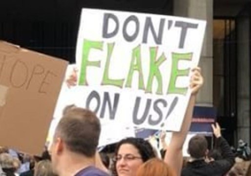 Anti-Kavanaugh Protest Kicks Off Ahead of Jeff Flake Speech at Boston Event