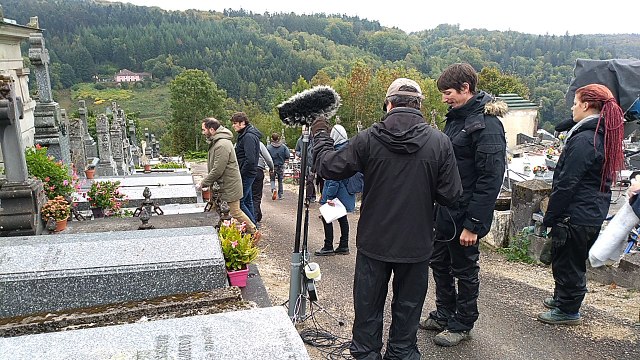 Plombières-les-Bains : Fanny Ardant en tournage