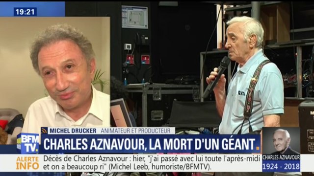 Personne ne peut imaginer comme il en a bavé , se souvient Michel Drucker après la mort de Charles Aznavour