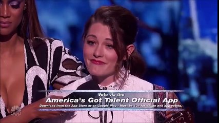 GOLDEN BUZZER - DEAF SINGER  She Makes Simon Emotional - ANGEL Makes Impossible Possible!