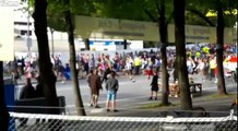 Fête de la bière - Des milliers de gens courent pour le lancement du festival de la bière