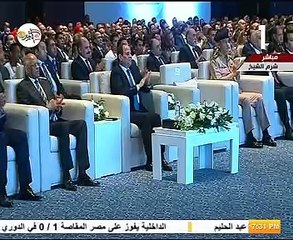 الرئيس السيسى يبكى أثناء مشاهدته فيلم لذوى الاحتياجات الخاصة