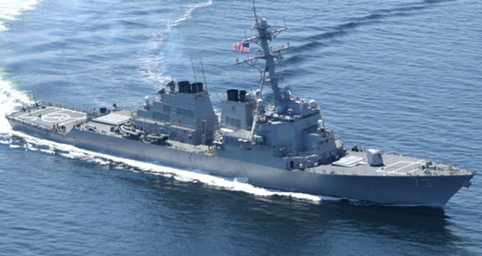 Çin Savaş Gemileri, Güney Çin Denizi'ne Giren ABD Gemisini Engelledi