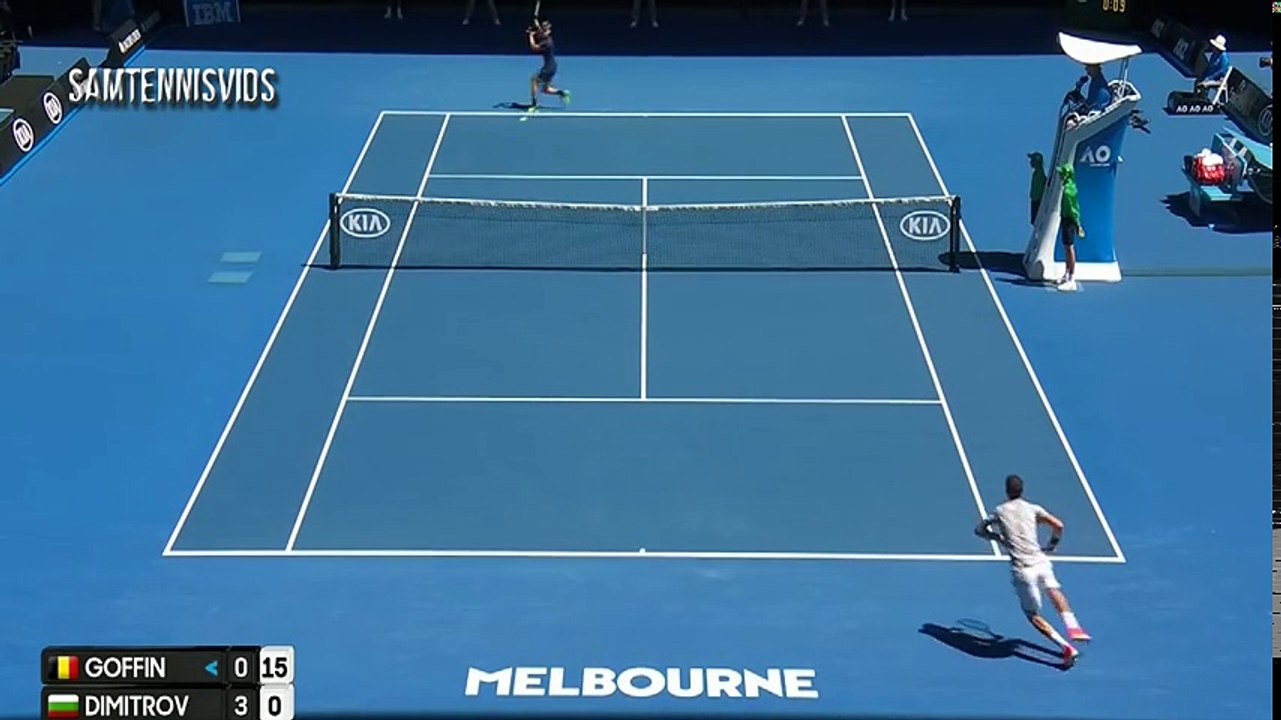 Grigor Dimitrov vs David Goffin - Australian Open 2017 QF (Highlights HD)