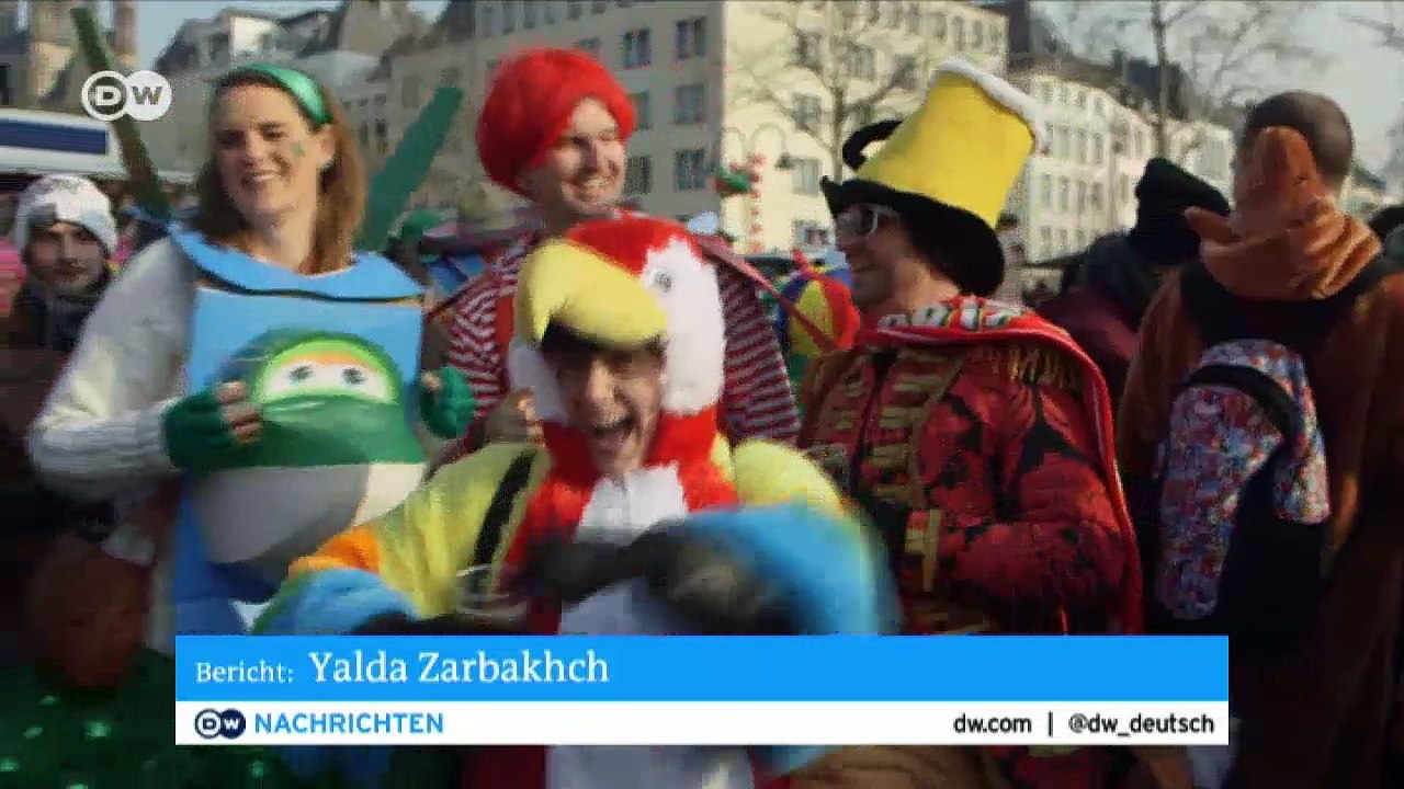 Jüdischer Wagen bereichert Düsseldorfer Rosenmontagszug | DW Deutsch